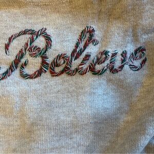 Women's Beige 'Believe' Sweater